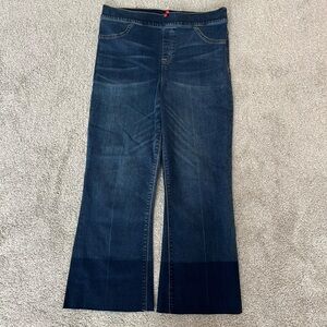 NWOT Spanx Cropped Kick Flare Jeans (XL)